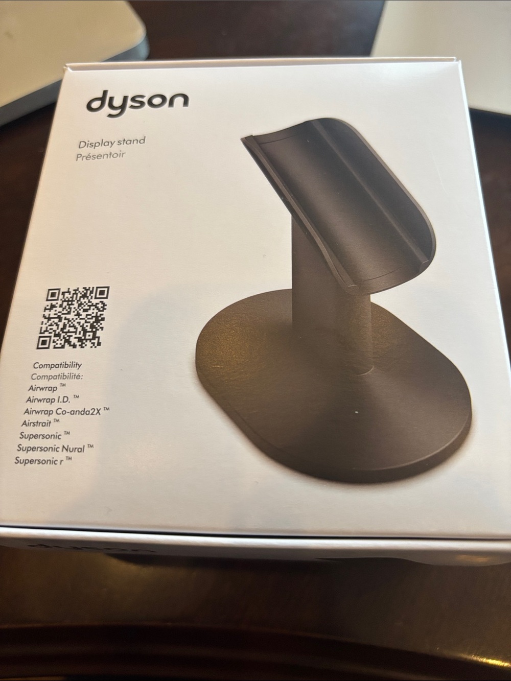 Dyson Black Hair Tool Display Stand